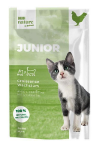 Bubi nature pâtée pour chaton au poulet 70g