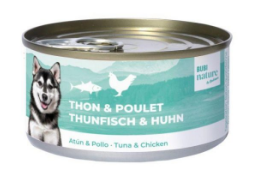 Bubi nature pâtée pour chien Thon et poulet 70g