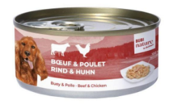 Bubi nature pâtée pour chien boeuf poulet 150g