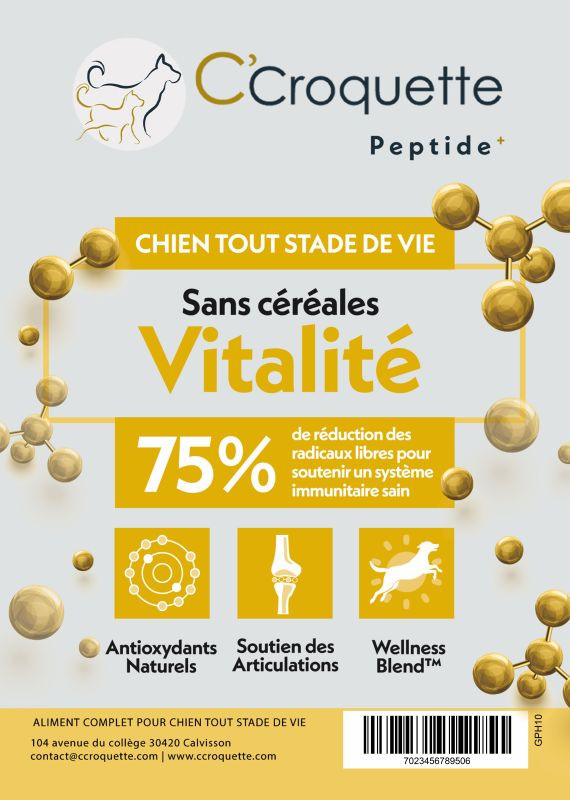 Vitalité hypoallergénique pour tous les chiens – Sans Céréales